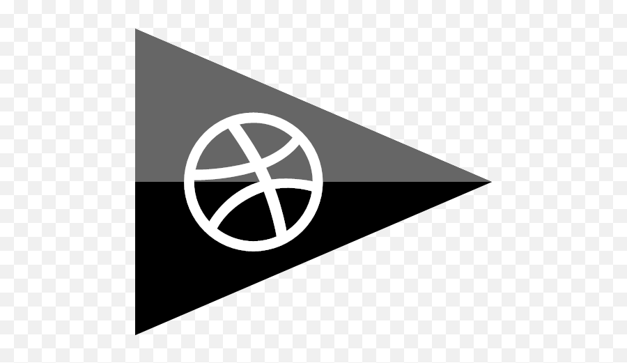 Company Dribbble Flag Logo Media Social Icon - Social Flags Free Emoji,Black Flag Logo