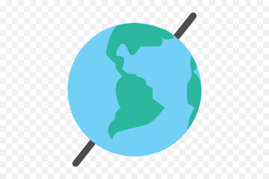 Earth Tilt Clip Art Hd Png Download Emoji,Earth Clipart