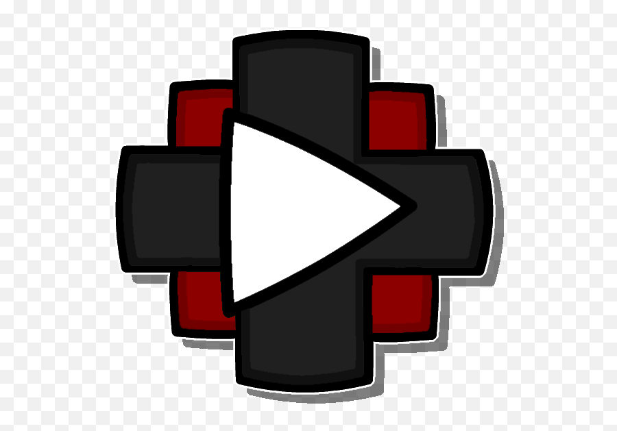 Download Youtube Play Png - Geometry Dash Play Button Full Geometry Dash Start Button Emoji,Youtube Play Button Png