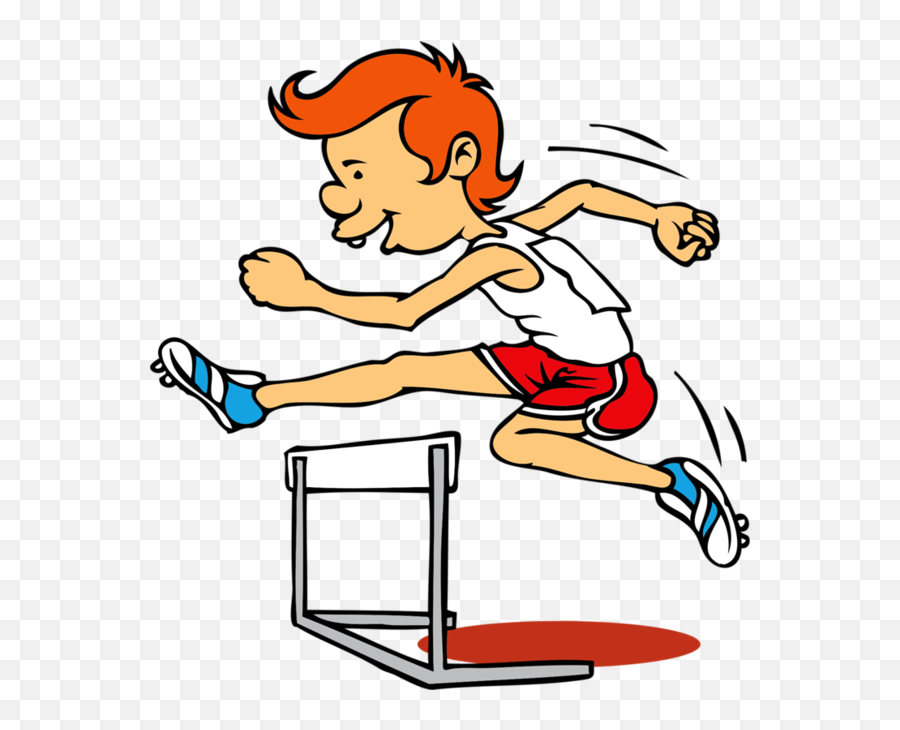Jumping Clipart Energetic Kid - Dessin De Sport En Couleur Emoji,Jumping Jack Clipart