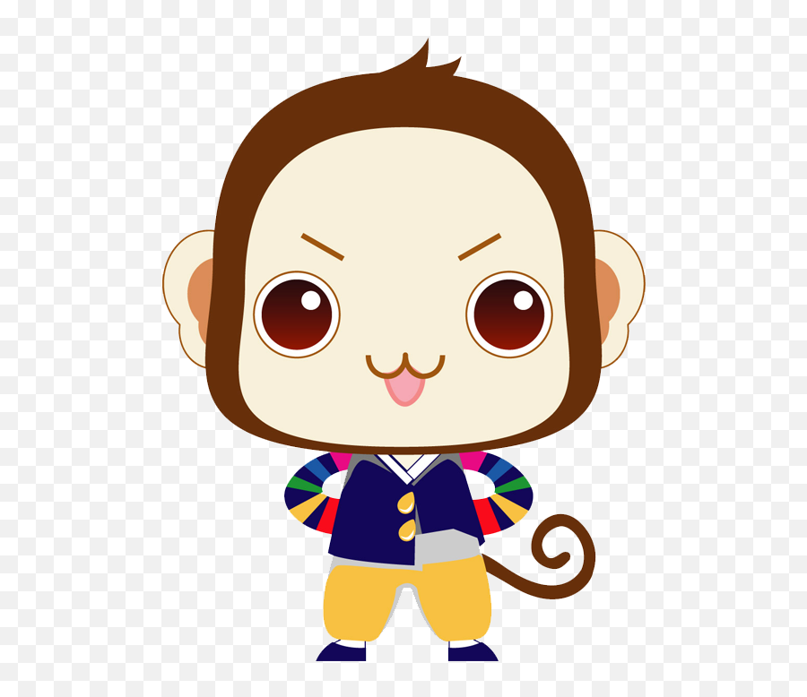 Cute Wallpaper Doll Cartoon Monkey Png File Hd Clipart Emoji,Monkey Clipart Images