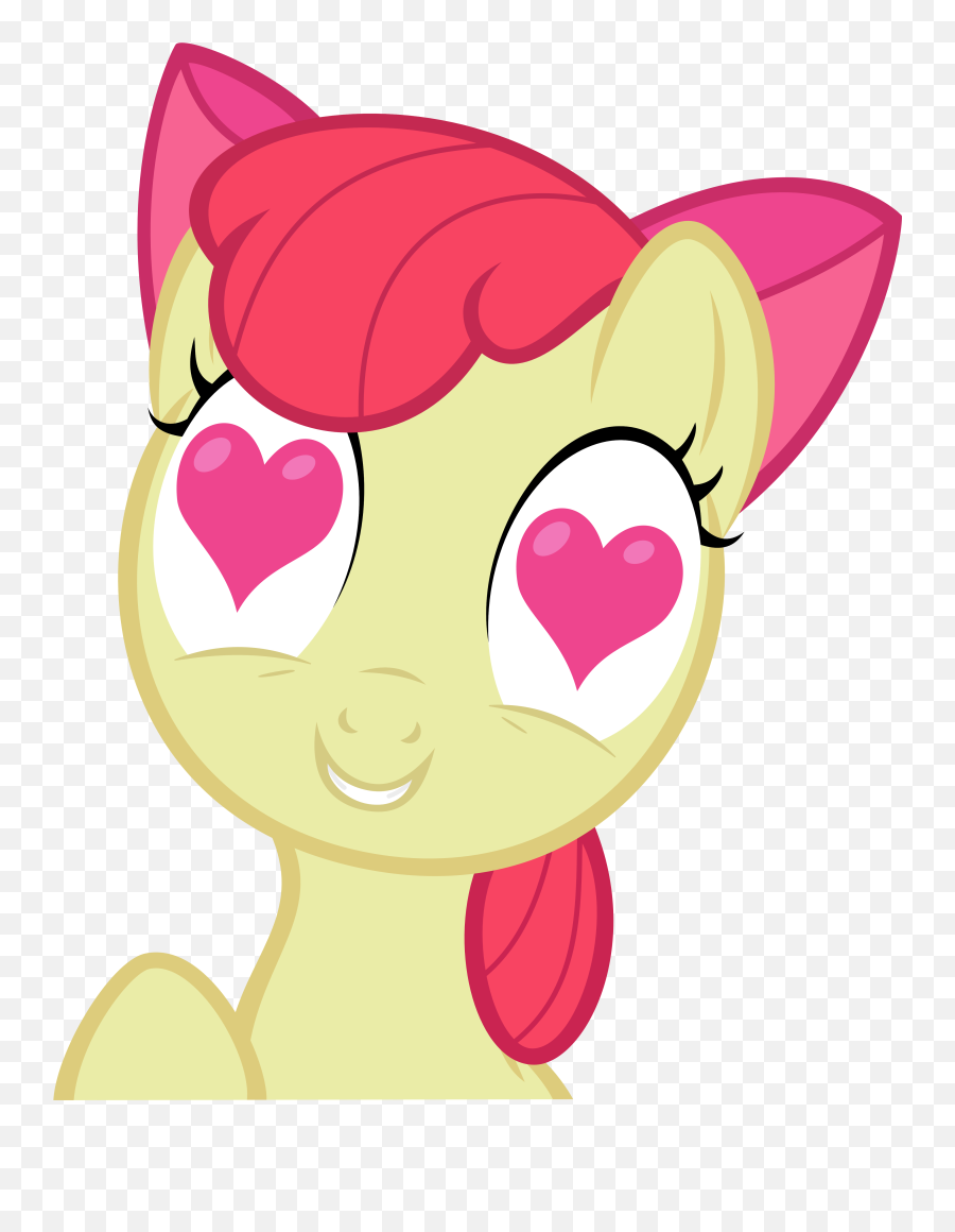 Heart Heart Eyes Pony Safe Simple Background Solo Emoji,Apple Heart Clipart