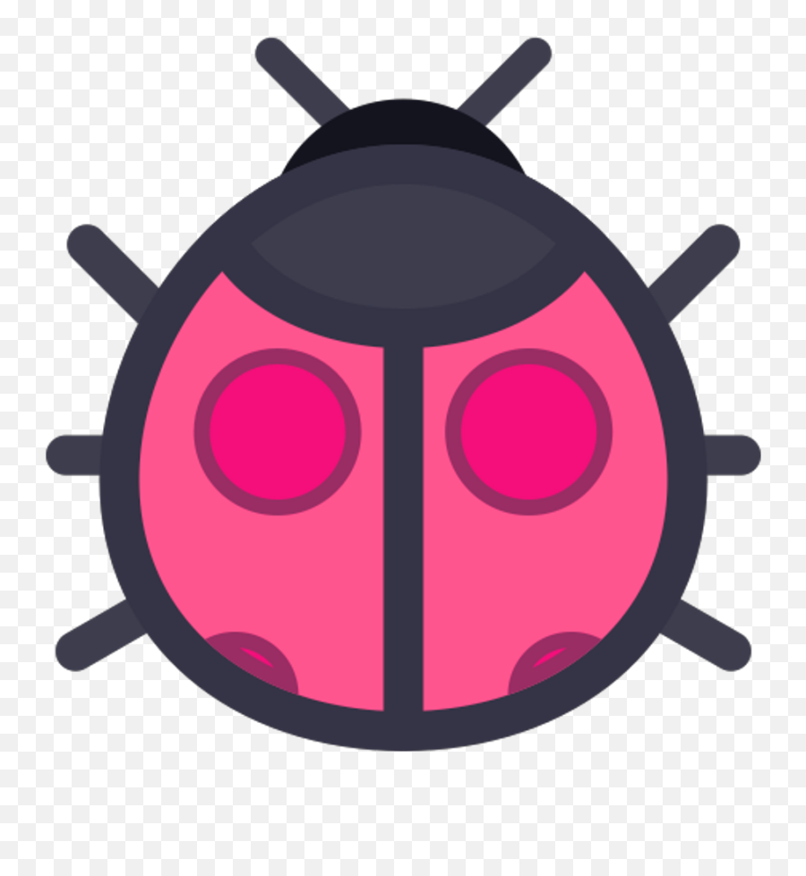 Freetoedit Pink Ladybug Flat Minimal Minimalism 4asno4 Emoji,Ladybug Clipart Free