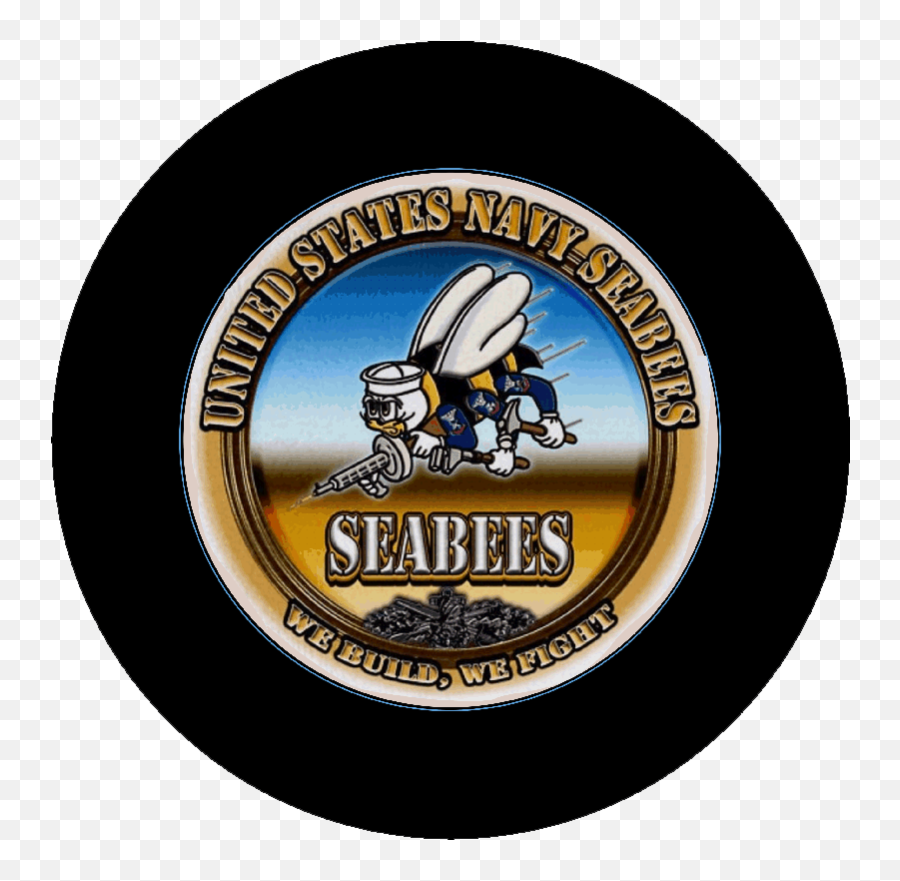 Navy Seabees Tire Cover - Label Emoji,Us Navy Logo