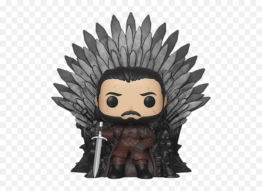 Jon Snow On Iron Throne Pop Transparent - Cersei Lannister Pop Emoji,Iron Throne Png