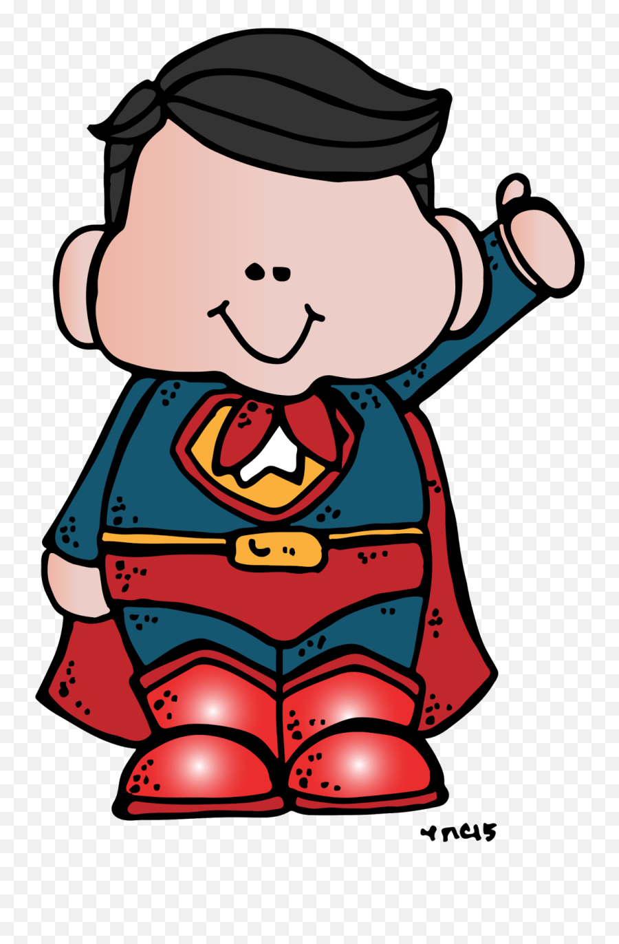 Download Superhero Bursts Magnetic Accents - Melonheadz Flying Superhero Clipart Melonheadz Emoji,Superhero Clipart