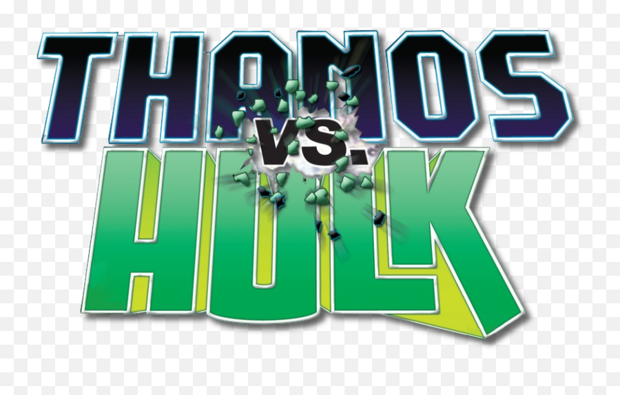 Download Hd Thanos Vs Hulk Logo - Hulk X Thanos Png Emoji,Thanos Logo