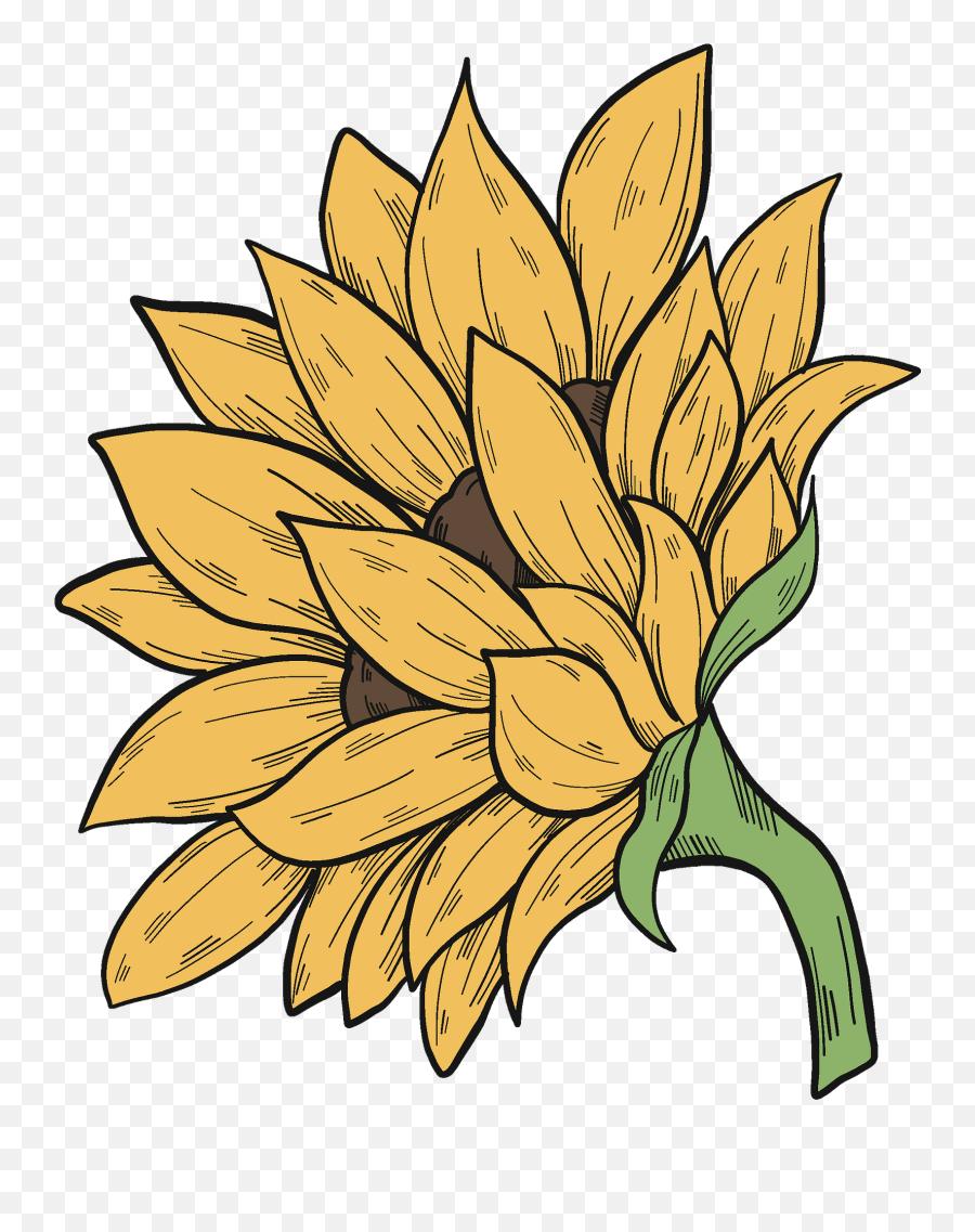Sunflower Clipart - Fresh Emoji,Sunflower Clipart