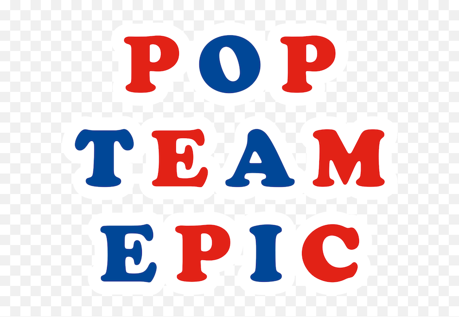 Pop Team Epic - Tesa Panama Emoji,Epic Logo
