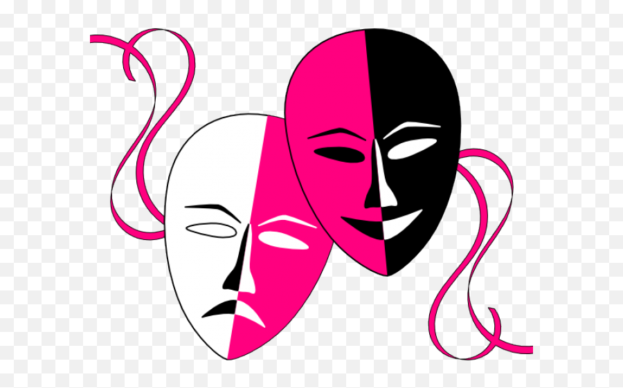 Download Speech And Drama Png Png Image - Colorful Theater Mask Png Emoji,Drama Png