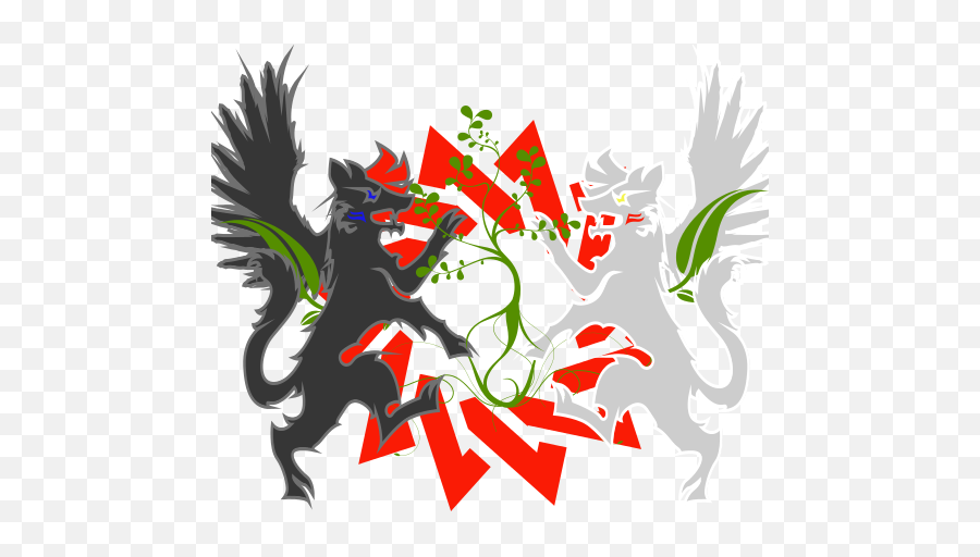 Rockstar Logo 4 By Pokesophie - Pixel Art 512x512 Png Mythical Creature Emoji,Rockstar Logo