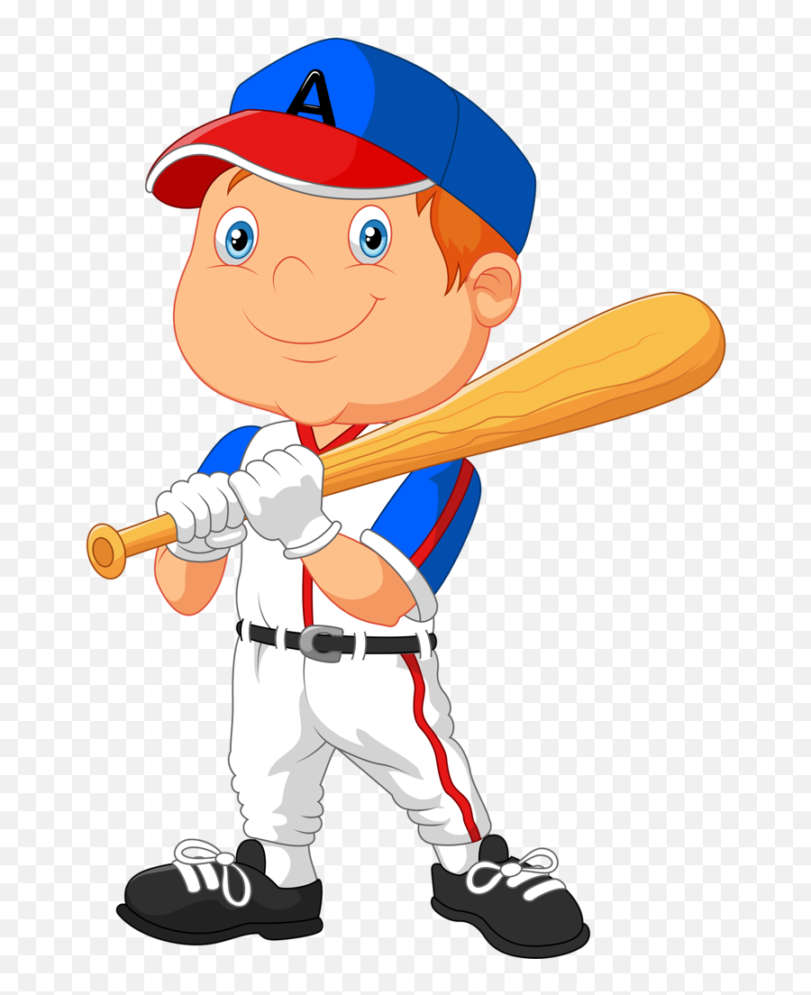 Player Clipart Sport Uniform - Baseball Player Clipart Emoji,Baseball Clipart