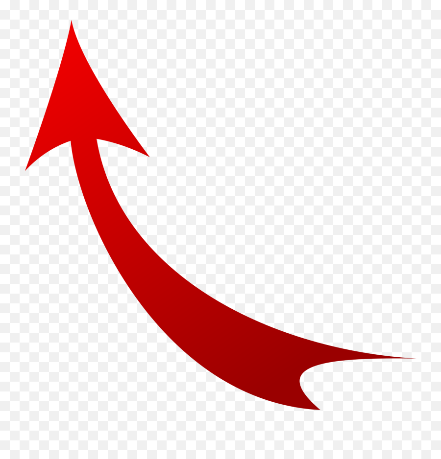Up Arrow Png Free Download - Red Curve Arrow Emoji,Arrow Png