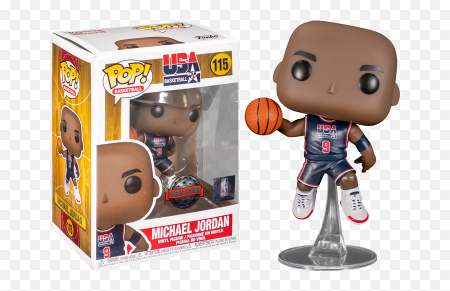Funko Pop Nba Basketball - Michael Jordan 1992 Team Usa Emoji,Micheal Jordan Logo