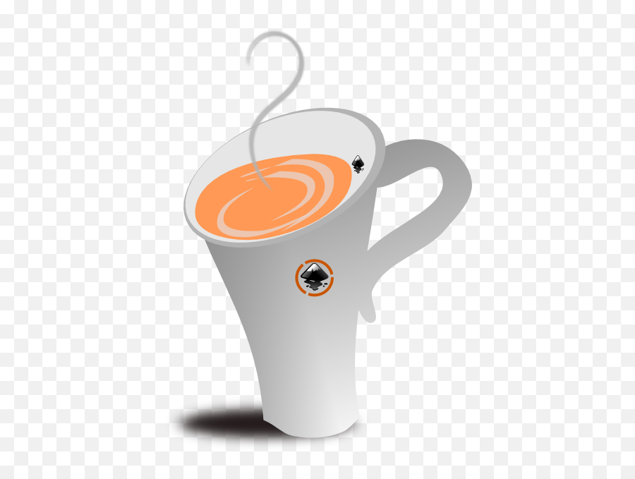 Coffee Cup Clip Art At Clkercom - Vector Clip Art Online Serveware Emoji,Coffee Mug Clipart