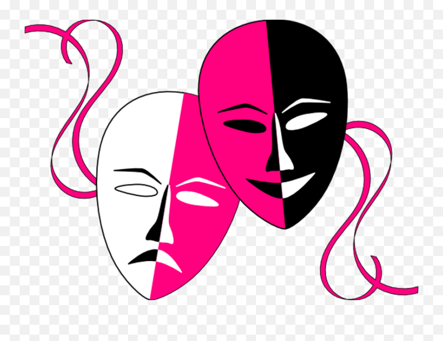 Free Drama Clipart Images - Colorful Theater Mask Png Emoji,Drama Clipart