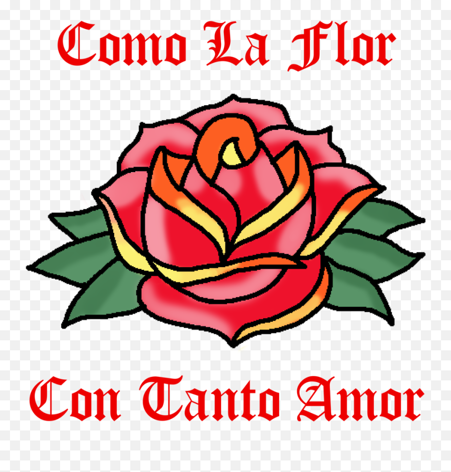 Hybrid Tea Rose Transparent Png Image - Selena Quintanilla Y La Flor En Png Emoji,Flor Png