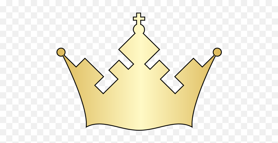 Crown Clipart - Solid Emoji,Crown Clipart