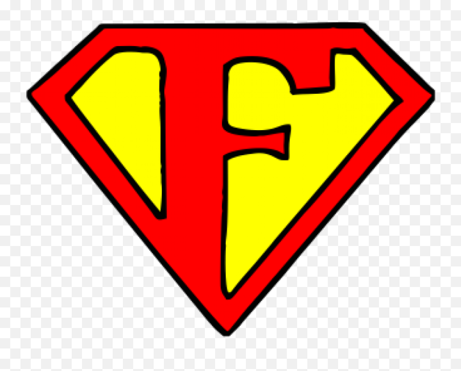 Super F Logo - Superman Logo F Png Emoji,F Logo