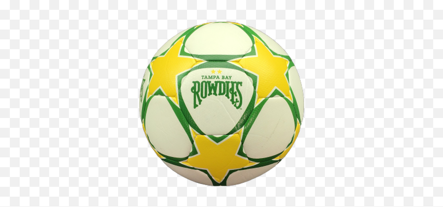 Tampa Bay Rowdies Striped Soccer Ball - Tampa Bay Rowdies Emoji,Soccer Balls Logo