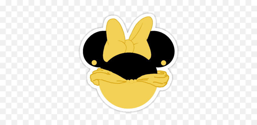 Minnie Mouse As Belle From Beauty The - Disney Belle Mickey Head Emoji,Minnie Mouse Ears Clipart
