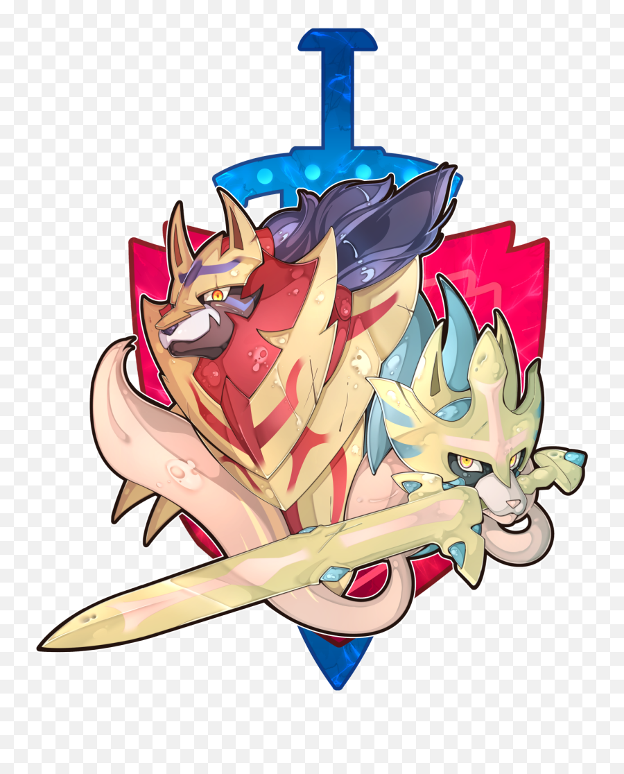 Oc - Pokemon Sword And Shield Logo Emoji,Pokemon Sword And Shield Logo