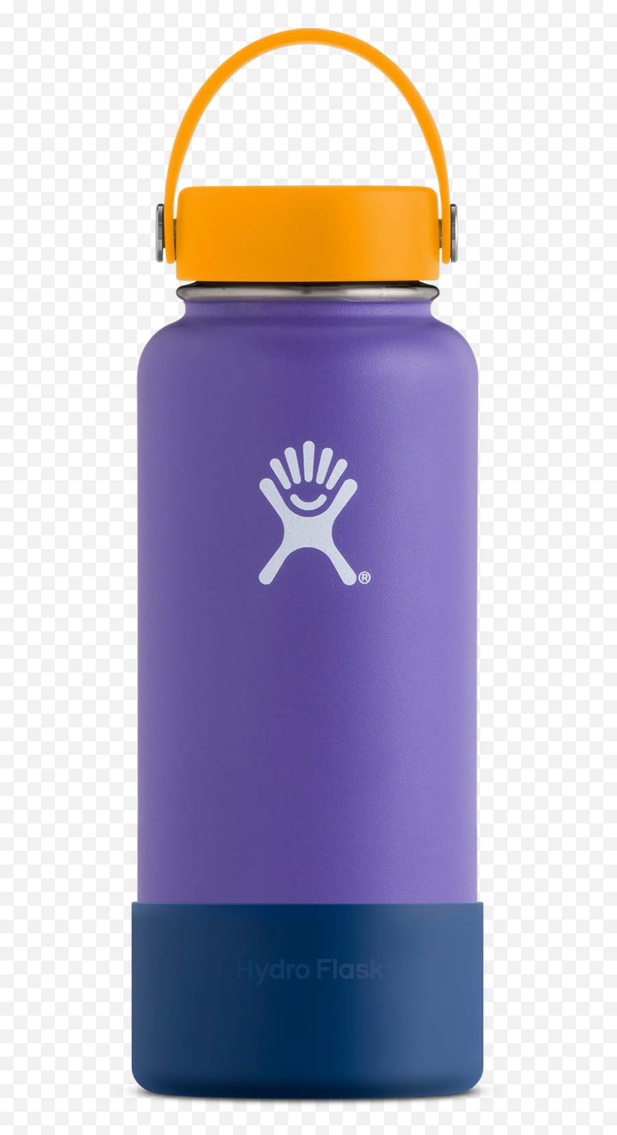 Hydro Flask Bottle - Hydro Flask 24 Oz Wide Mouth Emoji,Hydro Flask Logo Sticker