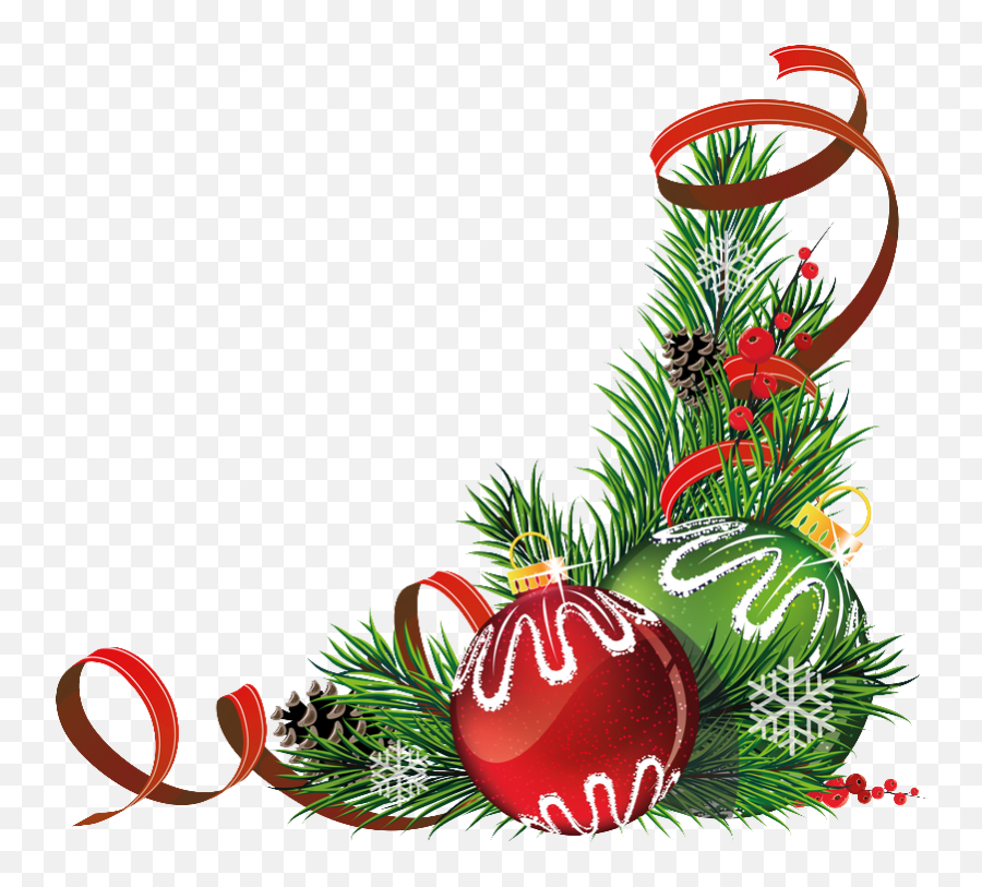 Free Snow Border Download Free Clip Art Clipart Library - Christmas Corner Decor Png Emoji,Snowflake Border Png