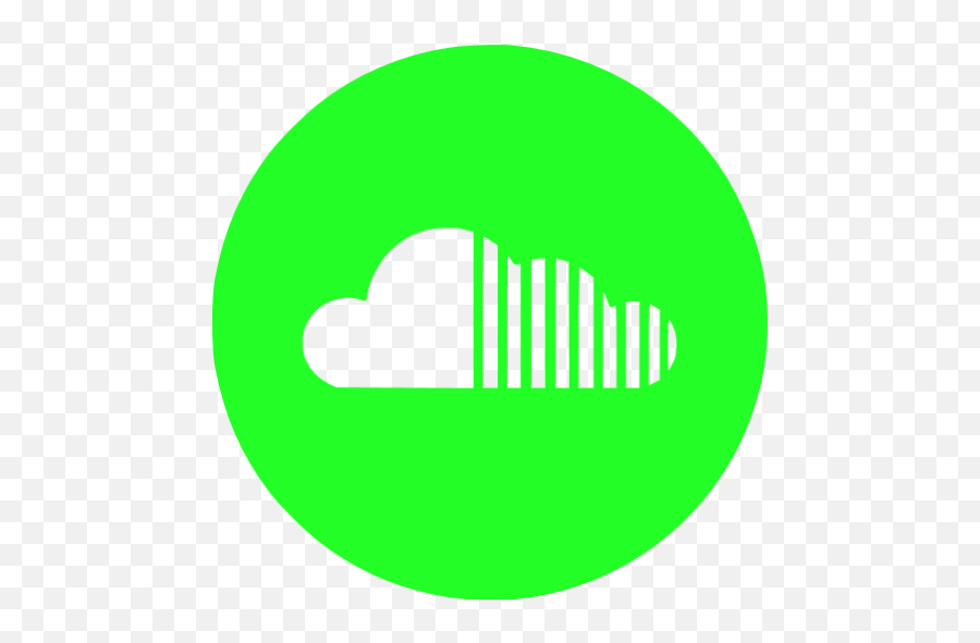Soundcloud 04 Icons - Green Soundcloud Logo Emoji,Soundcloud Logo