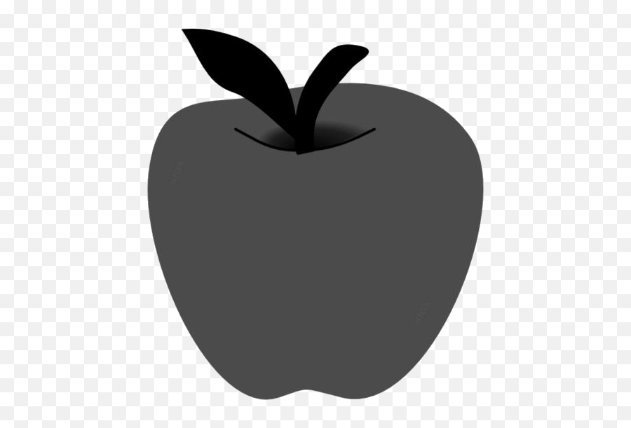 Apple Clipart Png Black And White Pngimagespics - Fresh Emoji,Apple Clipart Black And White
