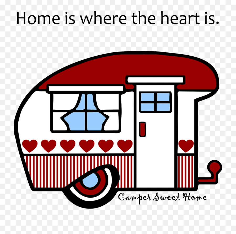 Camper Sweet Home On Twitter Free Shipping In The Us - Free Red Camper Clipart Emoji,Camper Clipart