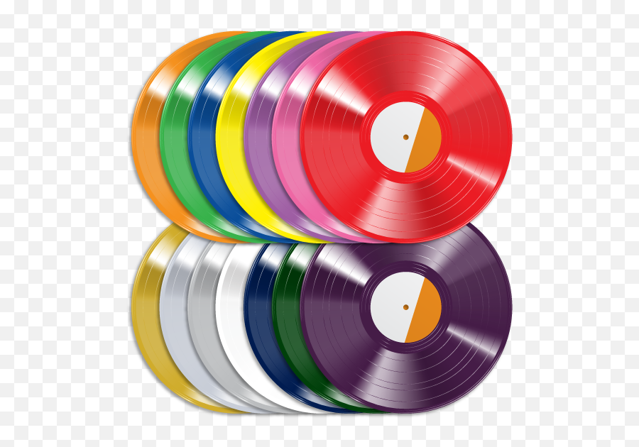 Custom Vinyl Records Emoji,Record Transparent