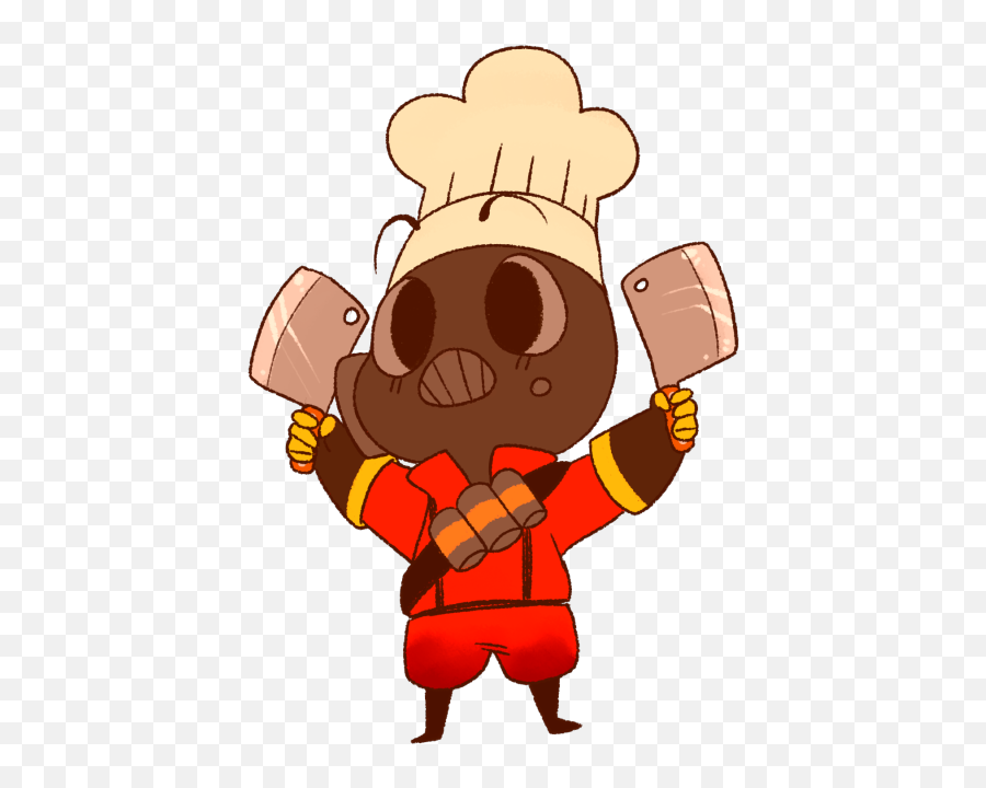 Cartoon Chef Hat Clipart - Engineer Chibi Gift Emoji,Chef Hat Clipart