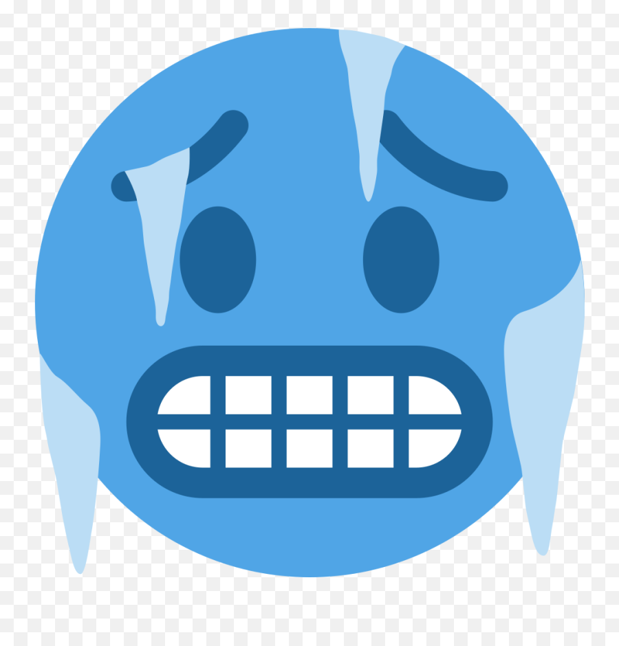 Cold Face Emoji - What Emoji,Omg Emoji Transparent