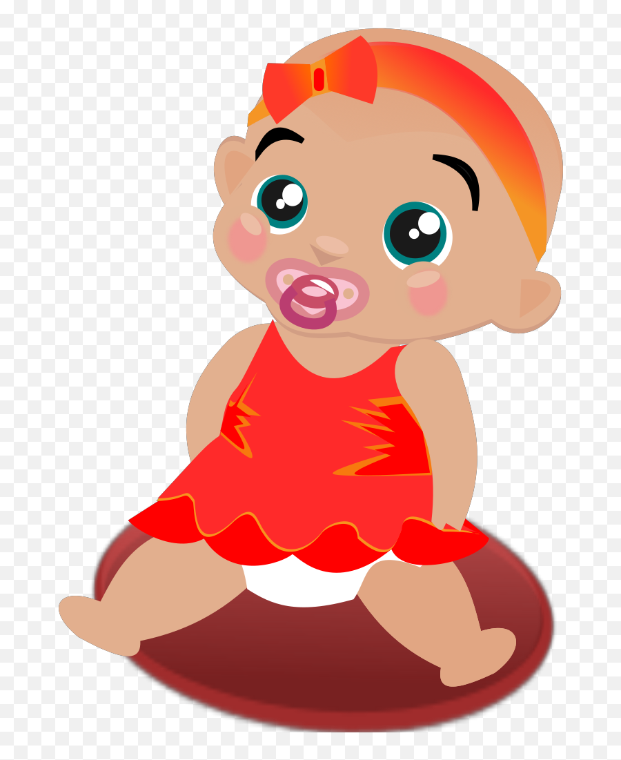 Clipart Newborn Baby Girl Emoji,Baby Girl Rattle Clipart