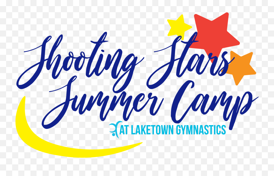 Laketown Gymnastics Shooting Stars Summer Camp Emoji,Falling Stars Png