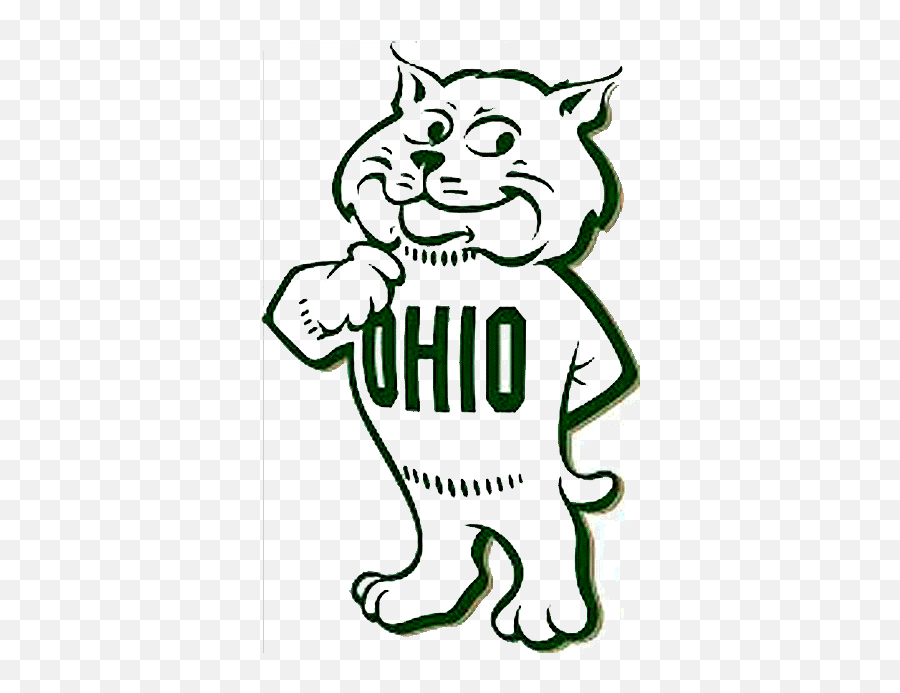 Ohio Bobcats Ohio University Bobcat - Logo Ohio University Bobcat Emoji,Bobcat Logo