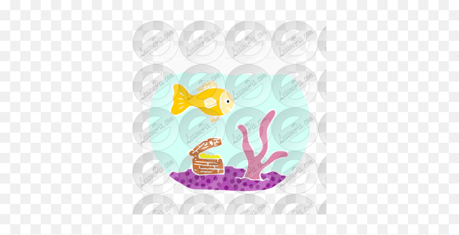 Fish Bowl Stencil For Classroom - Fish Products Emoji,Fish Bowl Clipart