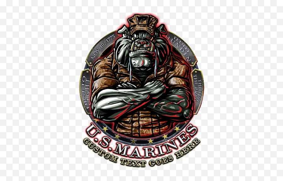 Marine Bulldog Semper Fidelis Shirt - Marine Coffee Mugs Emoji,Us Marine Corps Logo