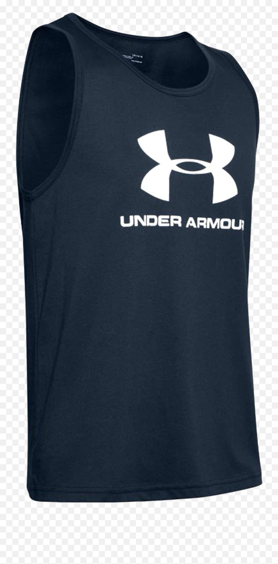 Under Armour Sportstyle Logo Tank Top - White Under Armour Emoji,Underarmour Logo