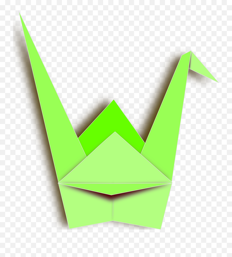 Clipart Paper Crane - Origami Gif Transparent Background Emoji,Crane Clipart