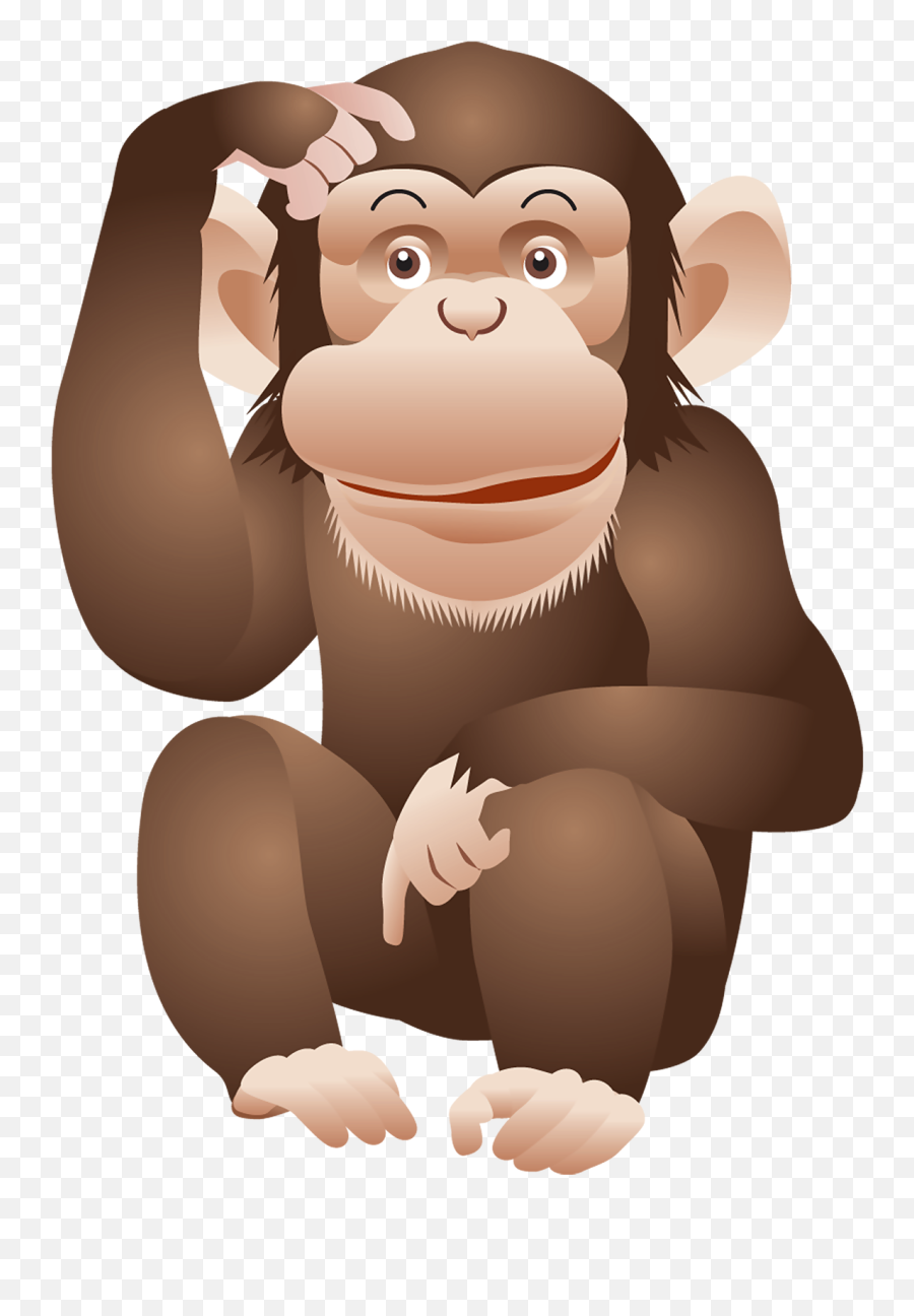Monkey Png Transparent Free Images - Monkey Png Emoji,Monkey Transparent Background