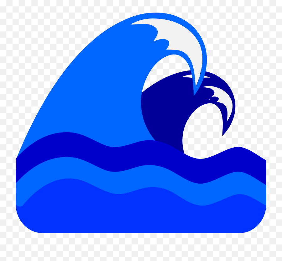Clipart Waves Svg - Clip Art Blue Wave Png Download Full Blue Wave Clipart Png Emoji,Waves Clipart