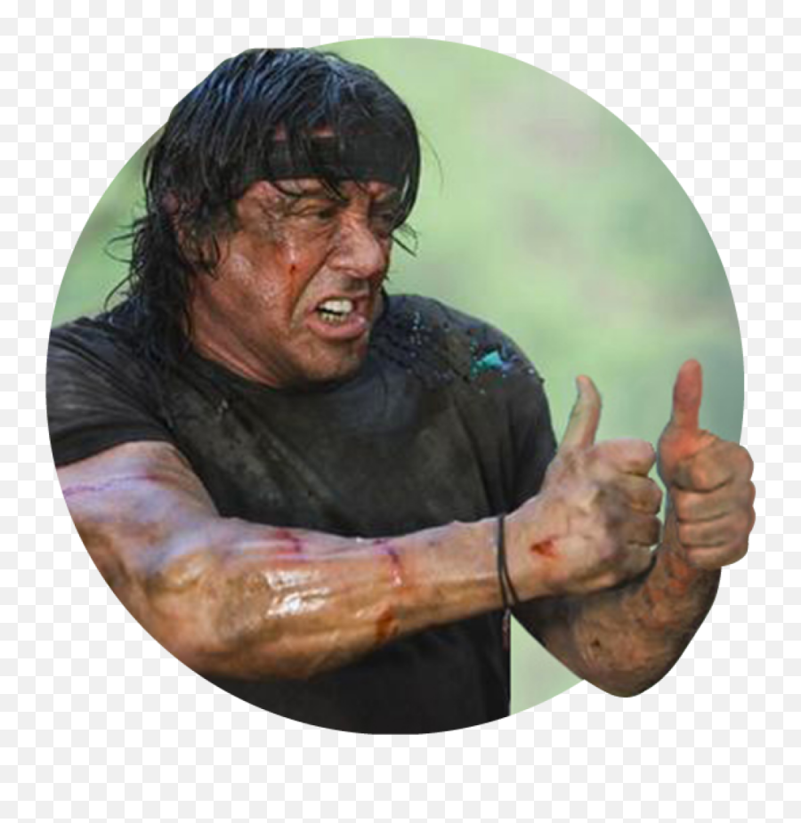 Rambo Png Png Image With No Background - Rocky Balboa Meme Emoji,Rambo Png