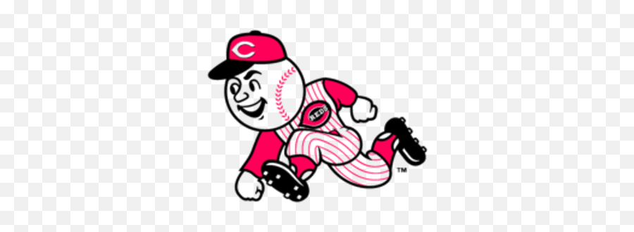 Cincinnati Reds Running Mascot - Vector Cincinnati Reds Logo Emoji,Cincinnati Reds Logo