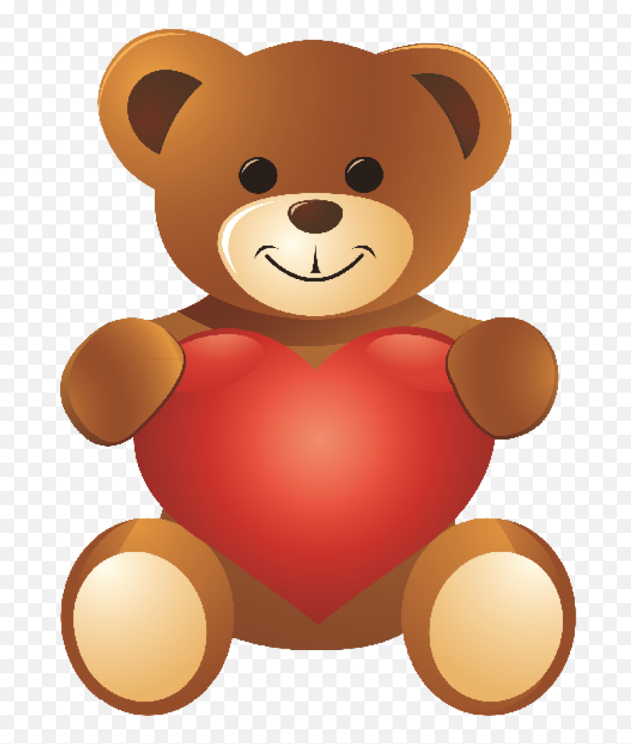 Teddy Bear Clipart Png Transparent Png - Teddy Bear Bear Clipart Emoji,Bear Clipart