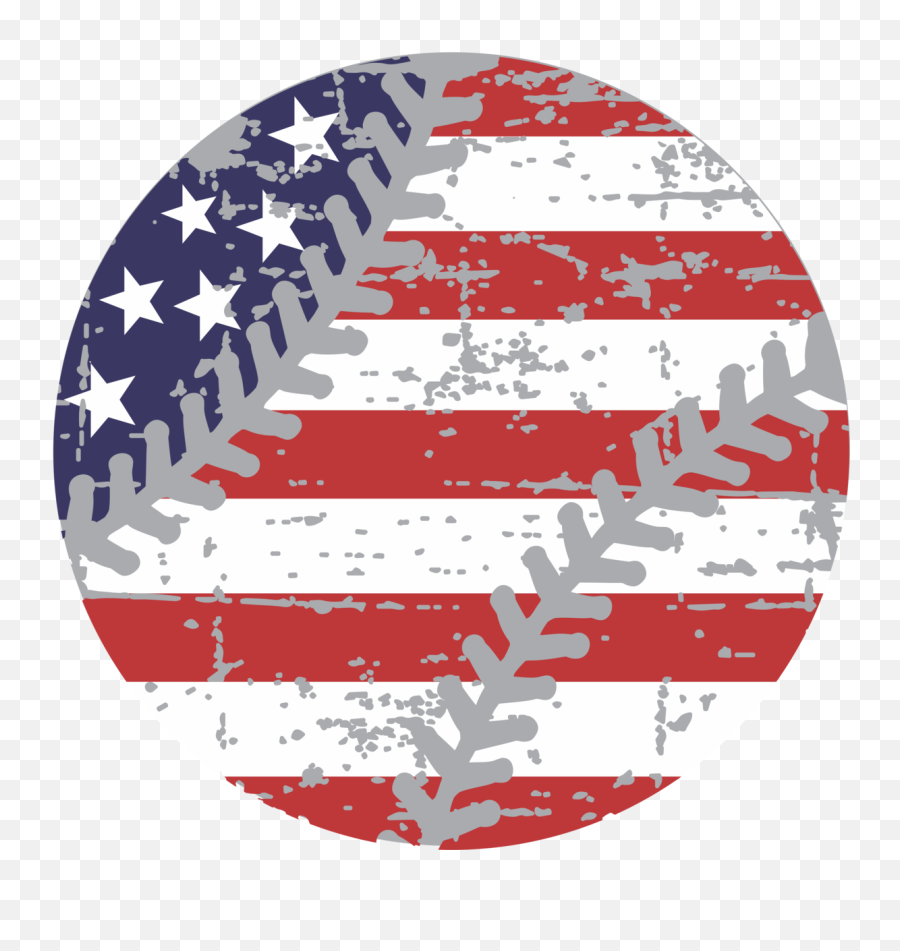 Distressed Baseball Emoji,Distressed Flag Clipart