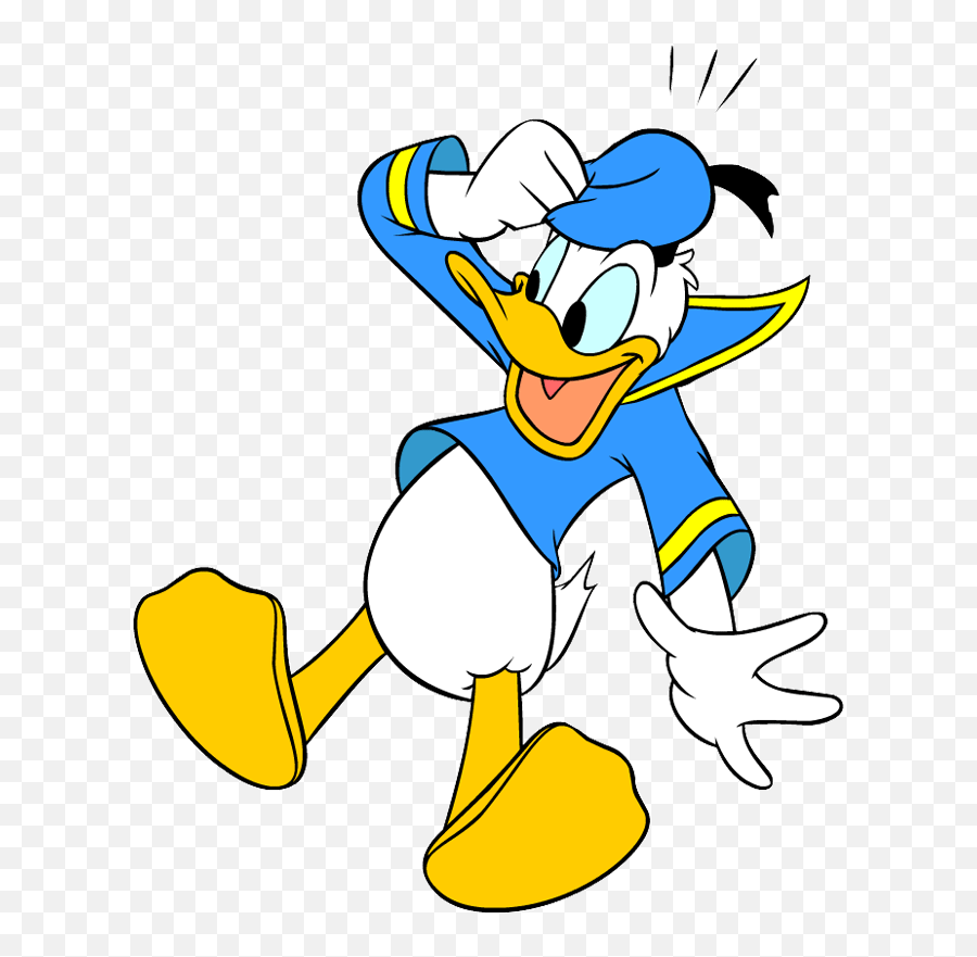 Donald And Daisy Duck Clipart - Disney Donald Duck Clip Art Emoji,Daisy Duck Png