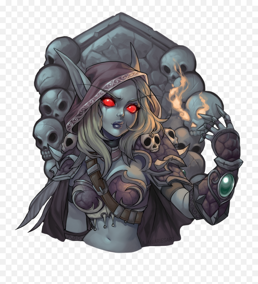 Sylvanas Windrunner - The Dark Lady In World Of Warcraft Emoji,Sylvanas Png