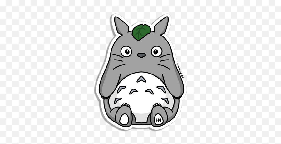 Forest Spirit - Holographic Peeker Emoji,Totoro Transparent Background